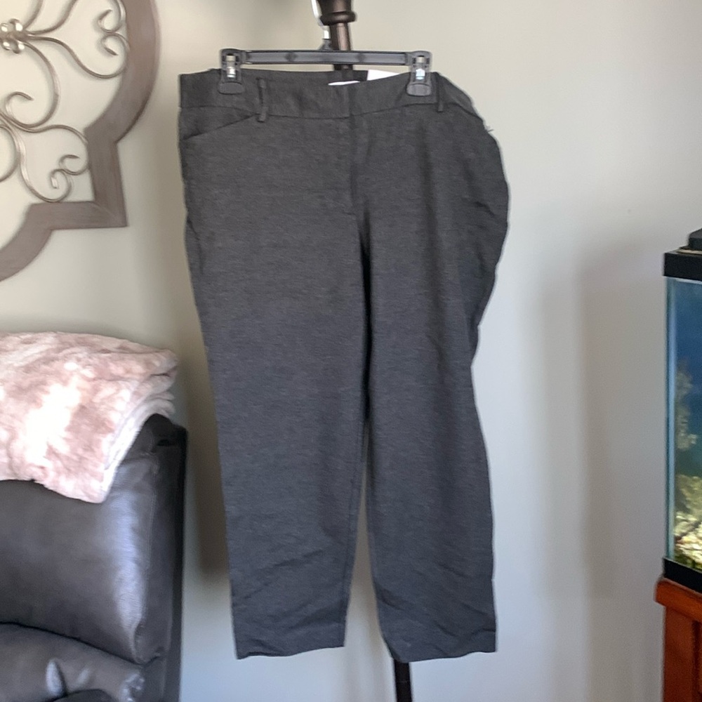 Mid rise ankle pants